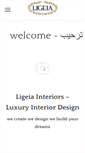 Mobile Screenshot of ligeiainteriors.com